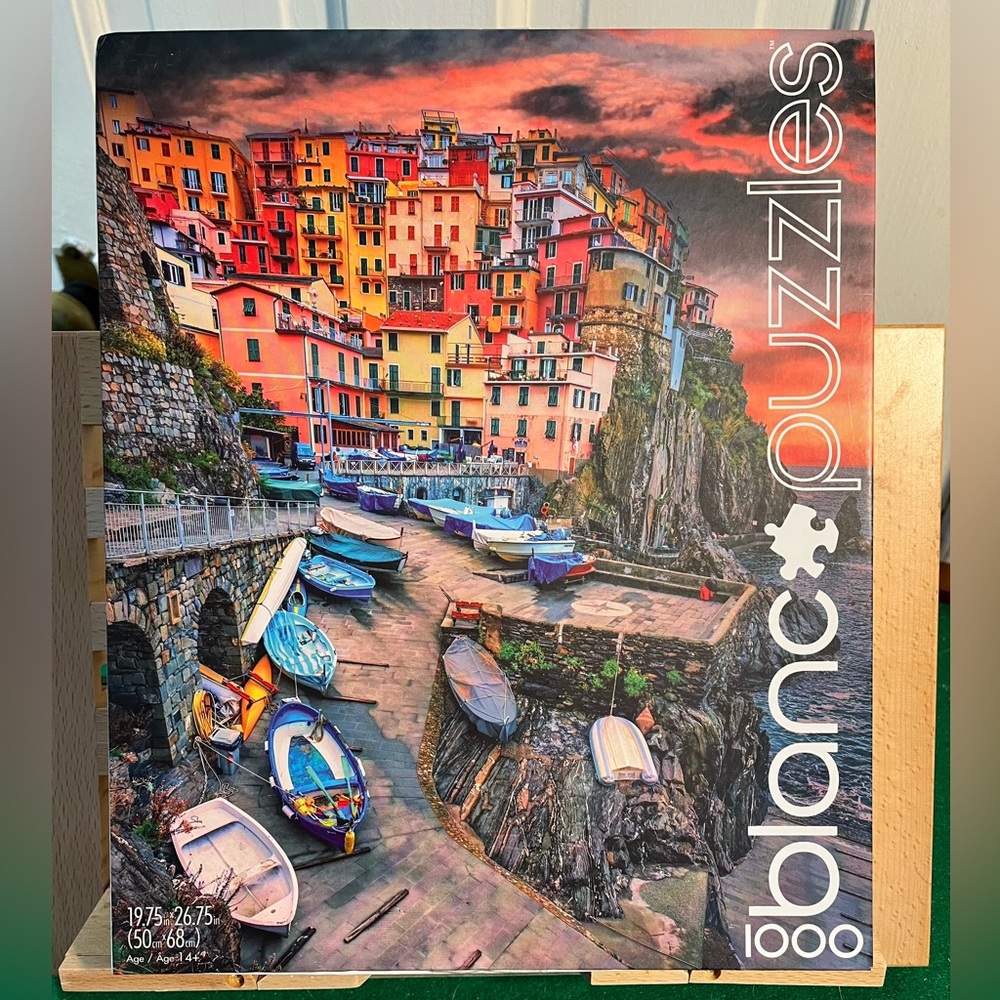 New Blanc/Buffalo Games “Cinque Terre, Italy” 1000 Piece Puzzle